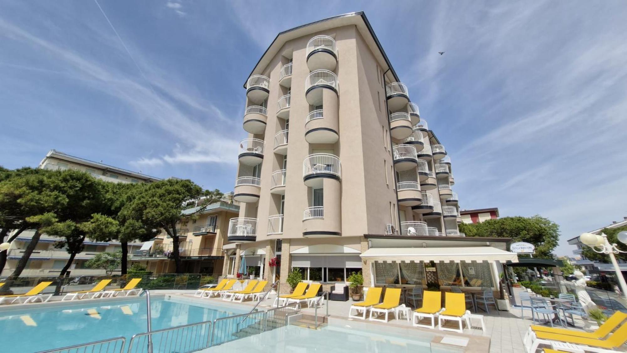Hotel Stockholm Lido di Jesolo Esterno foto